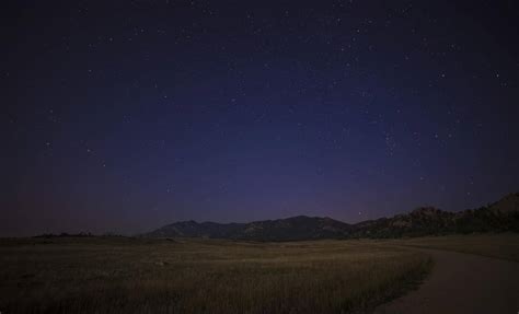 黑夜 夜晚 星空 大地 超清壁纸 千叶网