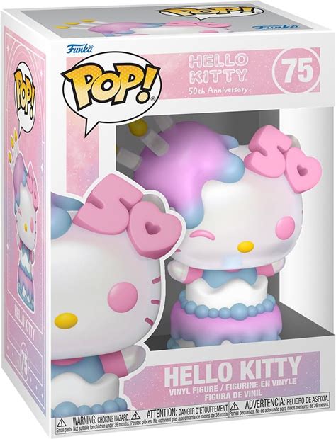 Funko Pop Sanrio Hello Kitty 50th Anniversary Hello Kitty In Cake Toys And Games