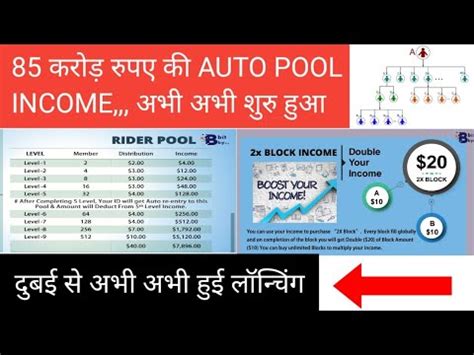 Crores Auto Pool Income Bitby Full Plan Hindi New Mlm Plan