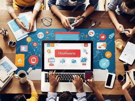 Premium AI Image | 3D Digital marketing