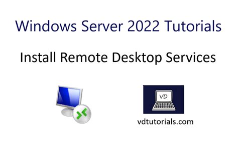 Install Remote Desktop Services On Windows Server 2022