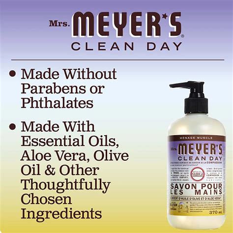 Mrs Meyers Clean Day Compassion Flower Liquid Hand Soap Shop All Purpose Cleaners At H E B