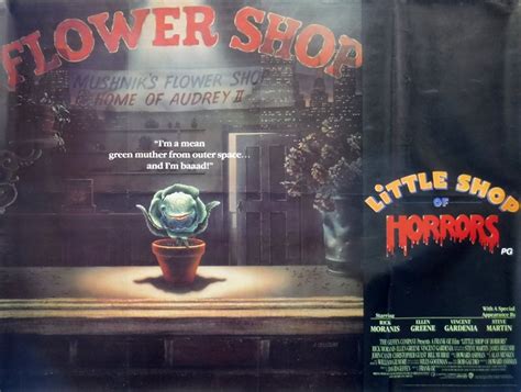 Little Shop Of Horrors Poster Uk Quad 1986 Ibusuki J