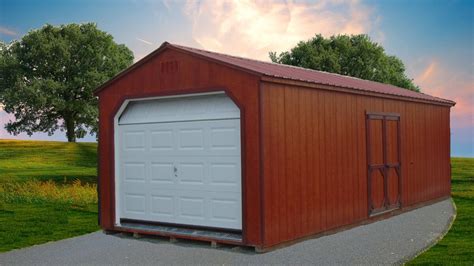 Smartside A-Frame Garage – The Amish Workshop