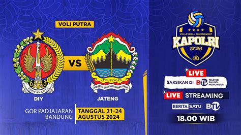 Live Kapolri Cup Volleyball Tournament Diy Vs Jawa Tengah