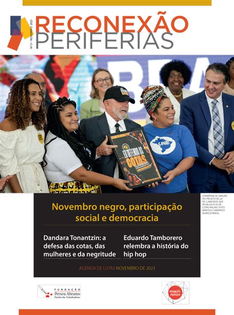 Revista Reconexão Periferias Novembro 2023 Publicações Perseu Abramo