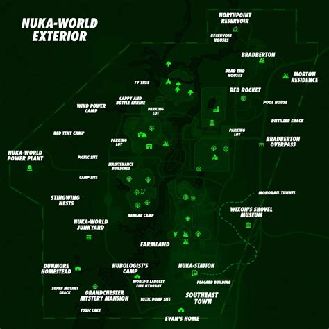 Fallout 4 Nuka World Map All Locations - Cristi Claudelle