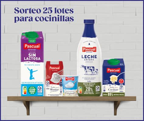 Leche Pascual Sortea 25 Lotes De Productos Regalos Y Muestras Gratis