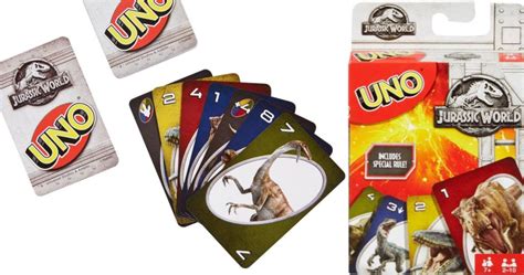 Uno Jurassic World Card Game Only 3 47