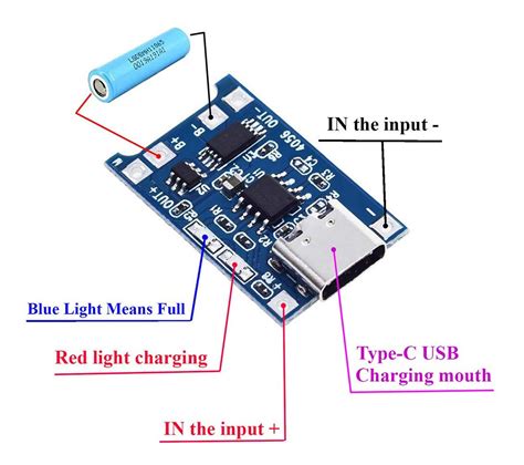 Modulo De Carga Tp Con Protecci N Puerto Micro Usb Mercado Libre