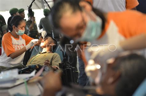 Bakti Sosial Tni Ad Antara Foto