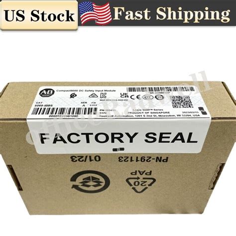 New Sealed Allen Bradley Ab Ib S Safety Input Module Vdc Ebay