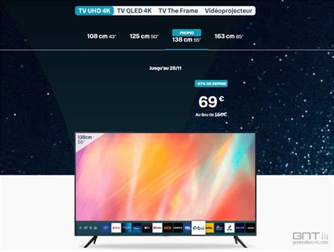 Black Week Bouygues T L Propose La Tv Uhd K En Promo Au