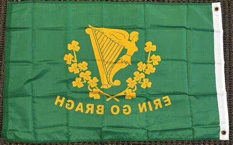 3x5 Erin Go Bragh Flag Irish Ireland Polyester Banner 3 27 27 For Sale