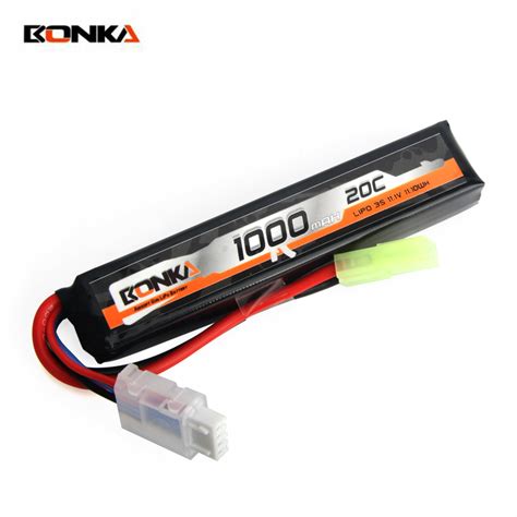 BONKA 1000mAh 20C 3S 1 Airsoft Gun LiPo Battery Bonka Co Ltd