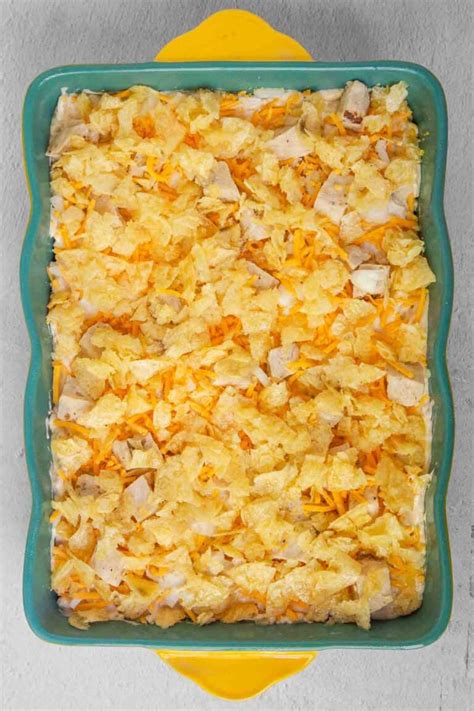 Potato Chip Chicken Casserole With Hash Browns By Kelsey Smith