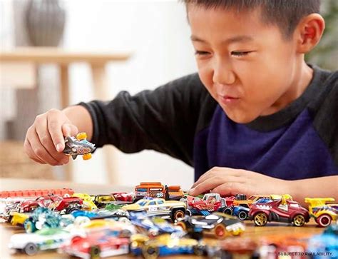 Hot Wheels Toy Cars Trucks Pack Set Of Scale Vehicles For Play Or Display Instant