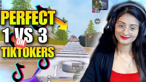 Perfect 1vs3 On Tiktokers In Livik Map PUBG MOBILE BGMI YouTube