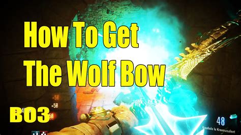 How To Get The Wolf Bow In Der Eisendrache