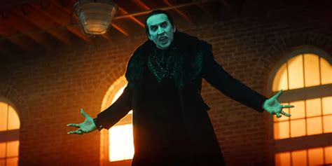 Nicolas Cage Reveals Which Dracula Look He Wanted To Homage In Renfield