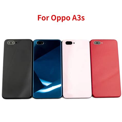 New Back Cover For Oppo A3s CPH1803 CPH1853 CPH1805 Battery Cover Rear