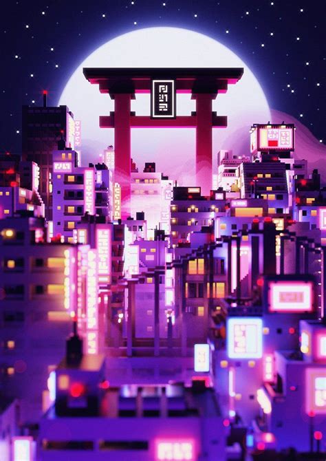 Pin by Takayukijen on voxel | Anime pixel art, Building concept, Minecraft city