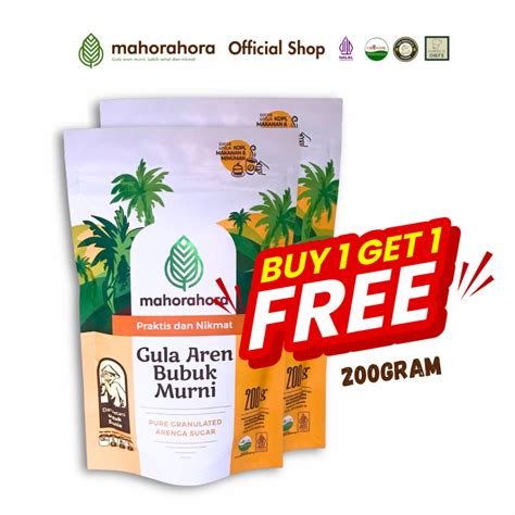 Jual Beli Gratis Mahorahora Gula Aren Bubuk Gram Palm Sugar