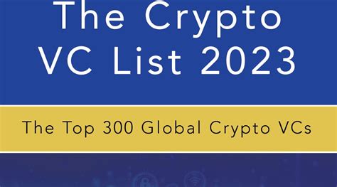 The Crypto Vc List 2023 By Ryan Allis Coinstack