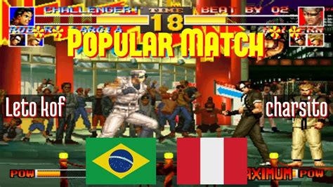 FT10 Kof95 Leto Kof BR Vs Charsito PE King Of Fighters 95