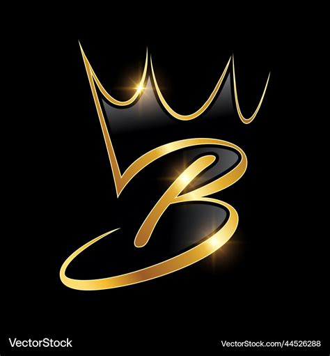 B Logo With Crown