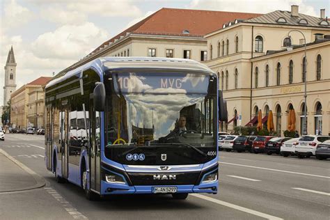 MAN Lion's City E in Munich. A trial on regular-service operations