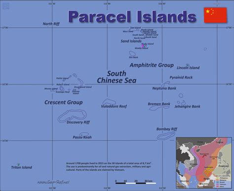 caja registradora Desde su paracel islands map Comandante manzana Respetuoso del medio ambiente