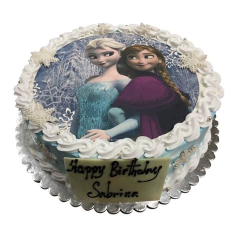 Order Edible Elsa Anna Topper Cake In Kathmandu Julies Cakes Pastries