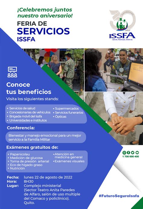 Issfa On Twitter Te Esperamos En La Feria De Servicios Issfa Con