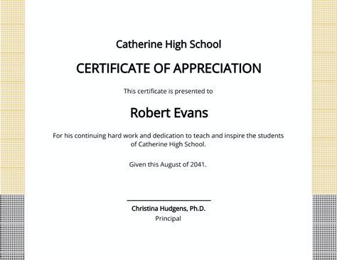 Teacher Appreciation Certificate Template - Edit Online & Download ...