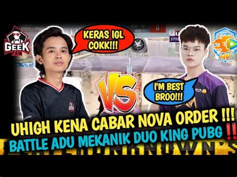 Tdm Masteruhigh Kena Cabar Nova Order Kat Tdmbattle Adu Mekanik Duo