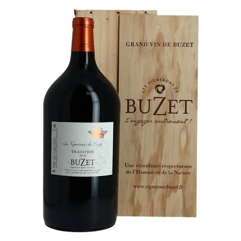 BUZET Vin Rouge Du Sud Ouest Tradition Double Magnum De 3 Litres La