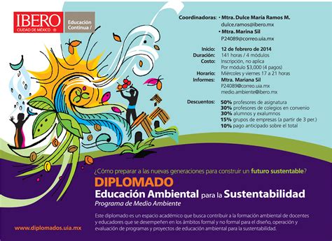 Diplomado Educación Ambiental Para La Sustentabilidad Coordinación