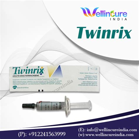 Soins Global On Twitter Twinrix Adult A Combination Vaccine Used To