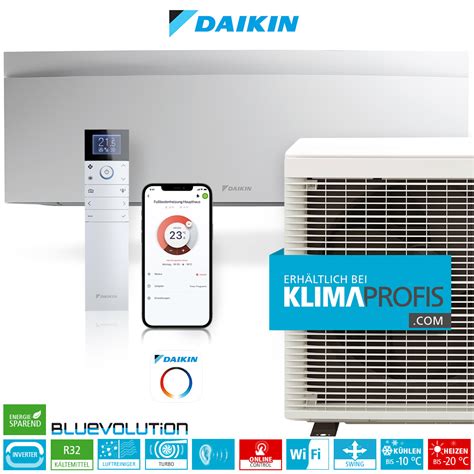 Daikin Emura 3 Ftxj35aw R32 Wifi Inverter Single Split Klimageräte Set