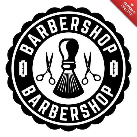 Barbershop Logo Design Template Free Design Template