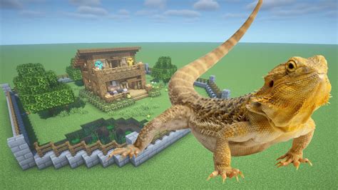 How To Make A Lizard Farm In Minecraft Pe Youtube