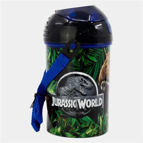 Garrafa Pop Up Jurassic World De 450ml SoTiny