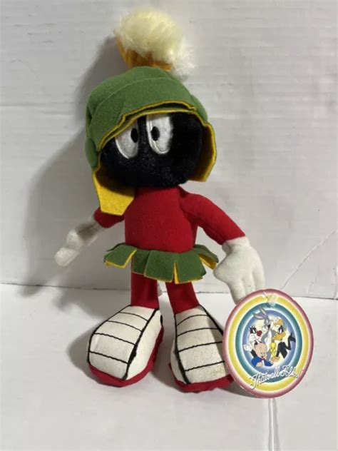 Vintage Marvin The Martian Looney Tunes Plush Warner Bros