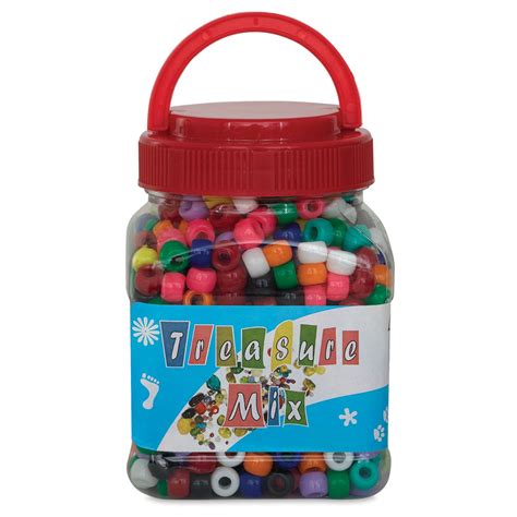 John Bead Plastic Bead Mix Pony Beads 1000 Beads Michaels