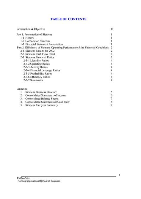 Financial Analysis Report PDF