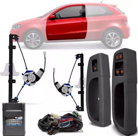 Kit Alza Cristales Eléctricos Vw Gol Trend 3 Puertas Dp20