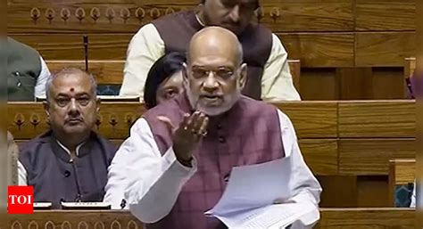 Amit Shah Made Blatantly False Statements In Lok Sabha On Nehru S