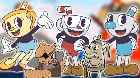 Personajes de Cuphead Hora de derramar el té Territorio Móvil