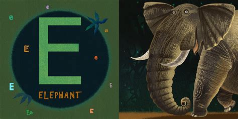 The picture book, alphabet with animals. Part 1. | Behance